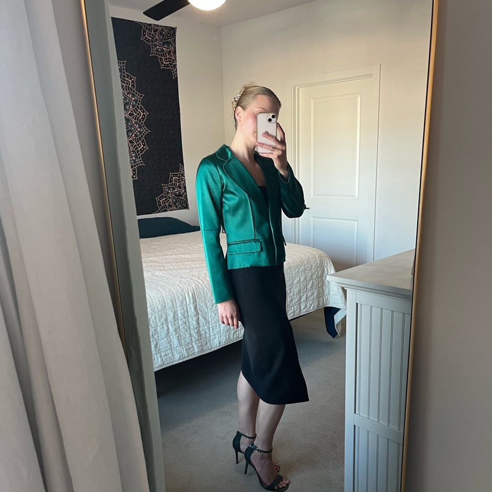 Oscar de la Renta Green Jacket